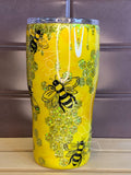 Bee Kind custom tumbler